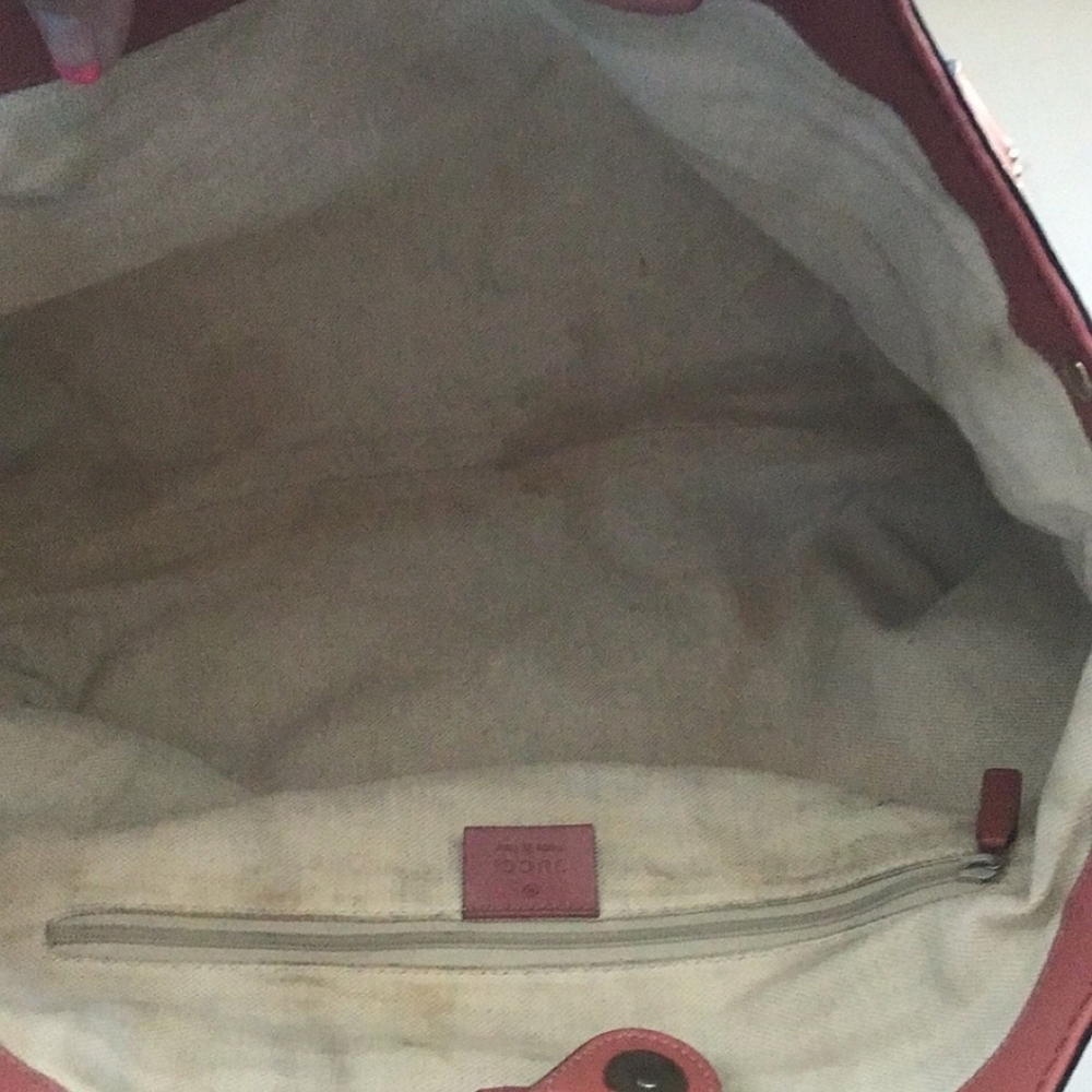 ****( Gucci Diamante Canvas Sukey Bag..AUTHENTIC PAPERS - Picture 12 of 13